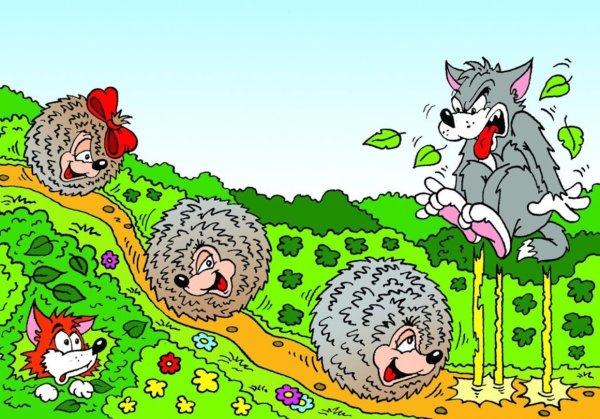 Весна мультяшная