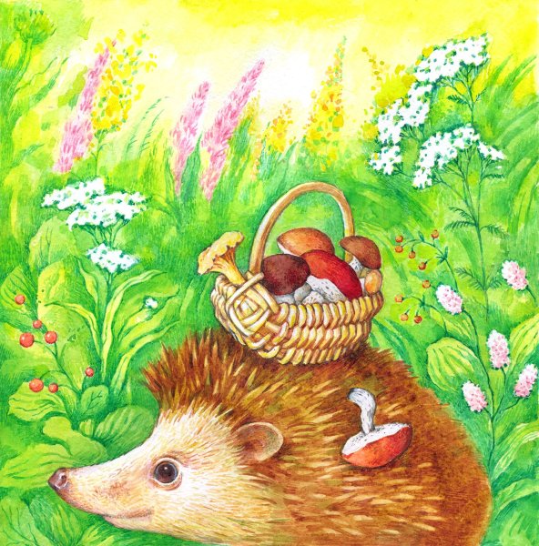 Семейка ежиков