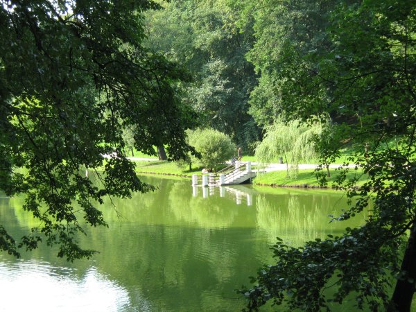 Парк Царицыно летом