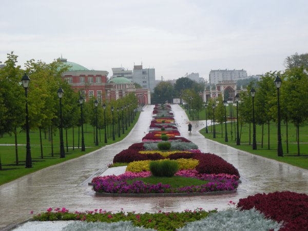 Парк Царицыно летом