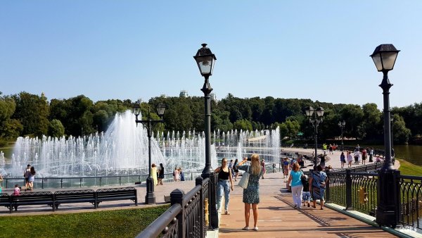 Парк Царицыно культуры в Москве
