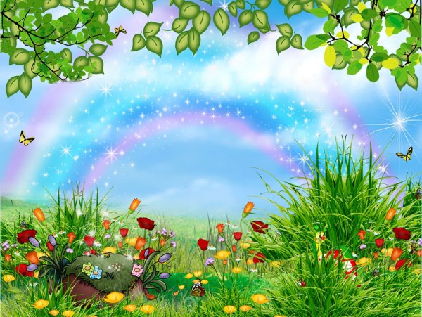 Природа летом для дошкольников