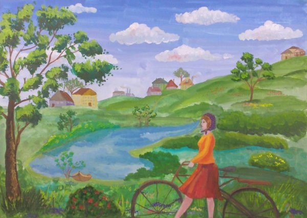 Летние впечатления рисунки