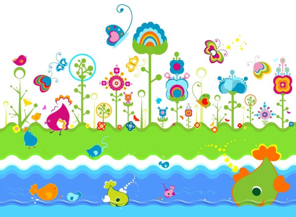 Рисунки на детскую тематику