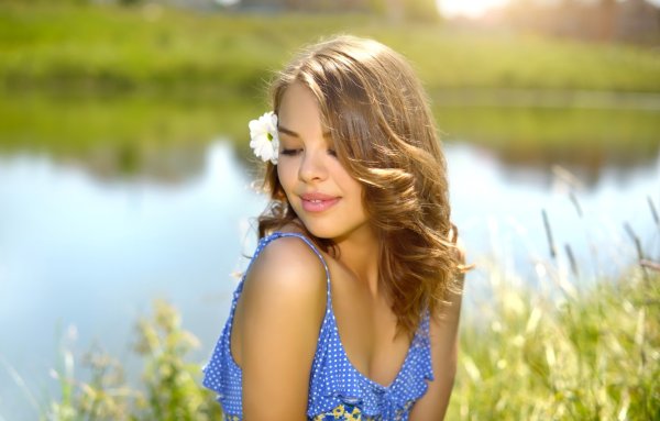 Красивые девушки шатенки