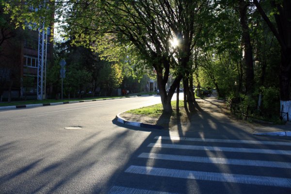 Чистые улицы города