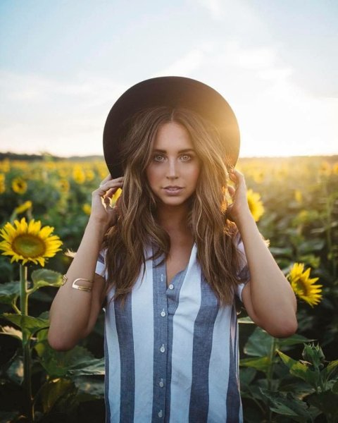 Летняя фотосессия для девушки