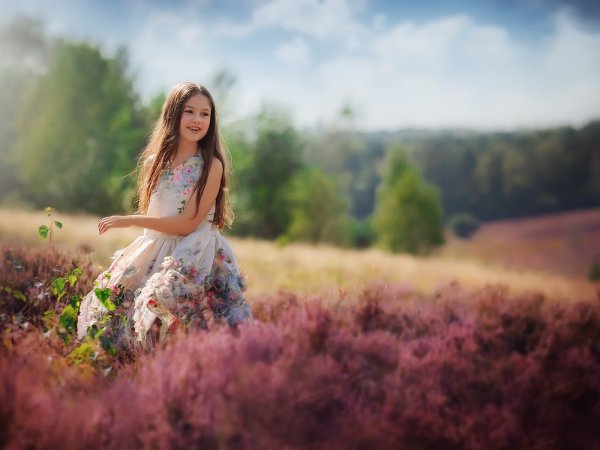 Летняя фотосессия на природе