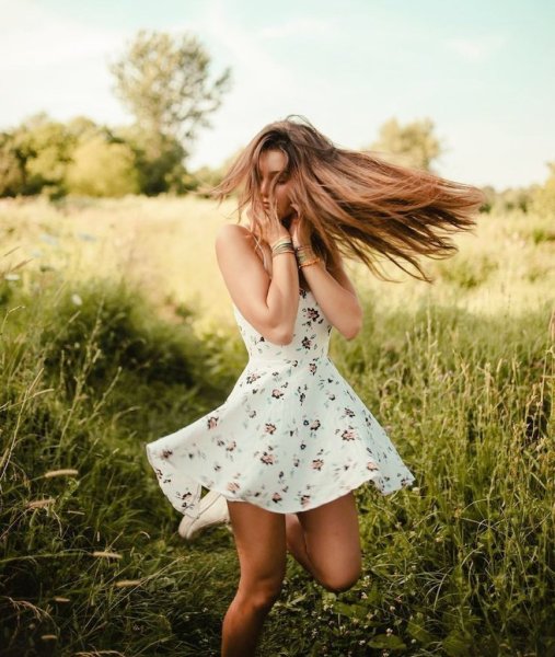 Фотосессия на природе летом