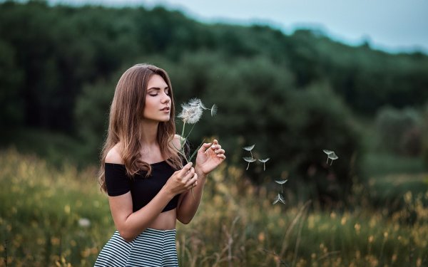 Фотосессия на природе летом