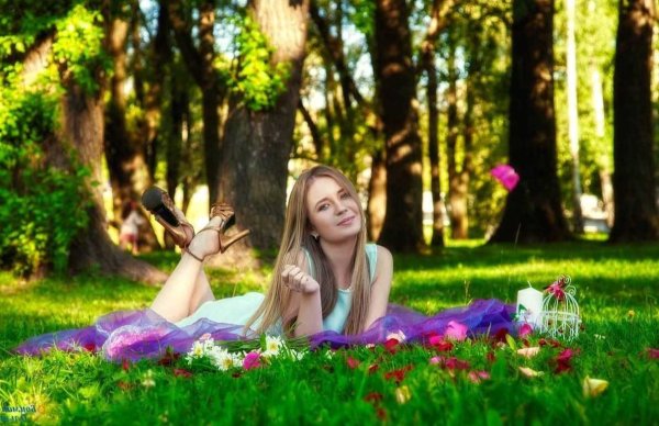 Летняя фотосессия для девушки