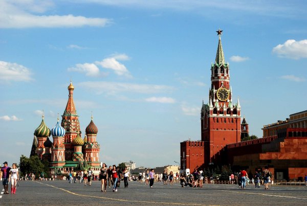 Спасская башня Московского Кремля