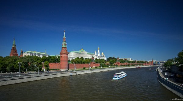 Москва река летом