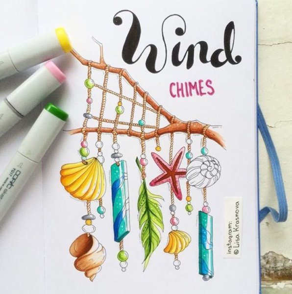 Скетчинг коктейль