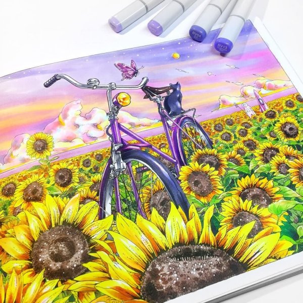 Темы для рисования маркерами