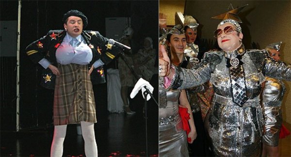 Сердючка и Белоконь