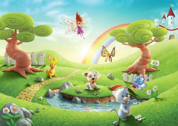 Картинки летние из мультиков