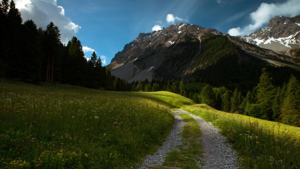Steep Mountain Road