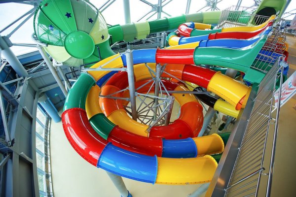 Аквапарк Тюмень горки