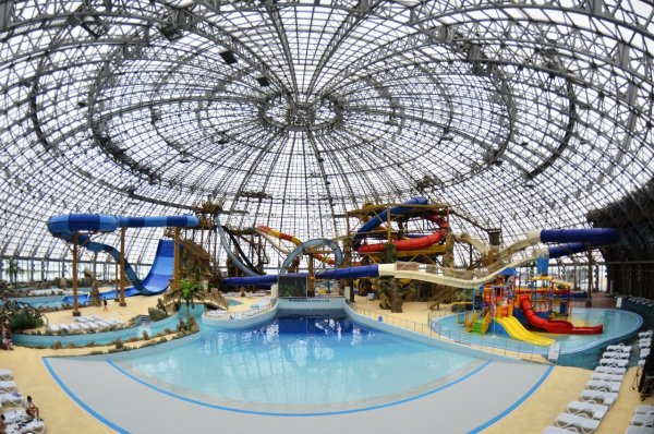 Аквапарк лето лето Тюмень горки