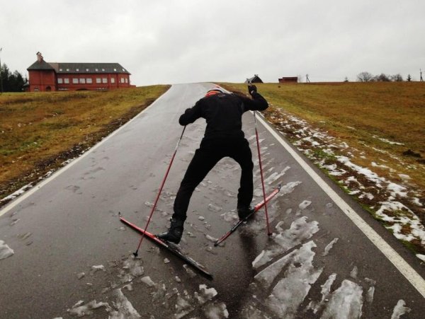 Беговые лыжи летние