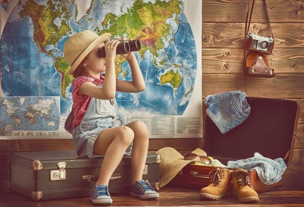 Дети путешествуют