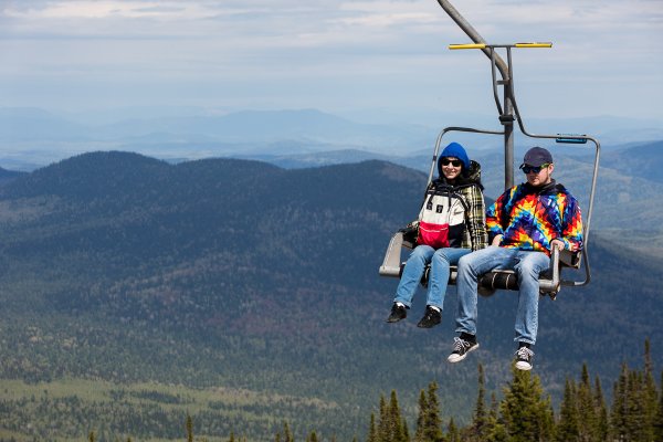 Гора зеленая Горная Шория