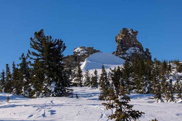 Гора Мустаг Шерегеш летом