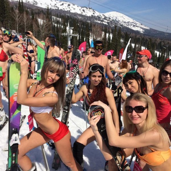 Гора зеленая Шерегеш