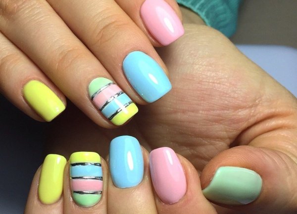 Летний маникюр