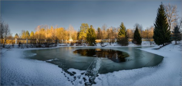Зимний водоем