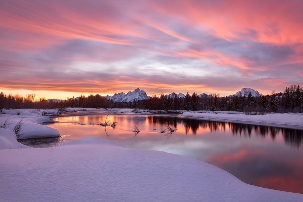 Зимний пруд