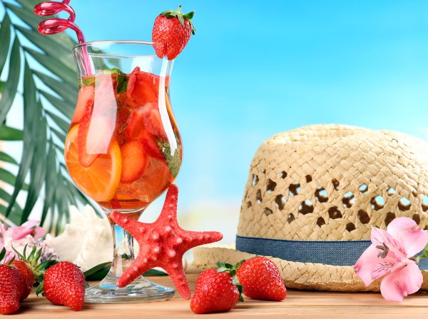 Мороженое с фруктами
