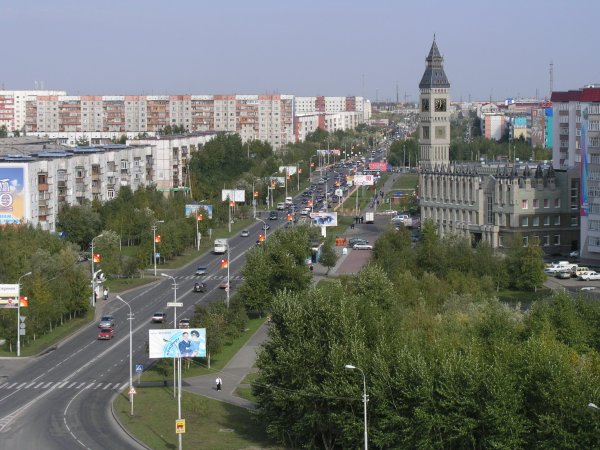 Главная улица Сургута