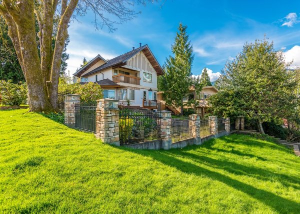 Закат в деревне