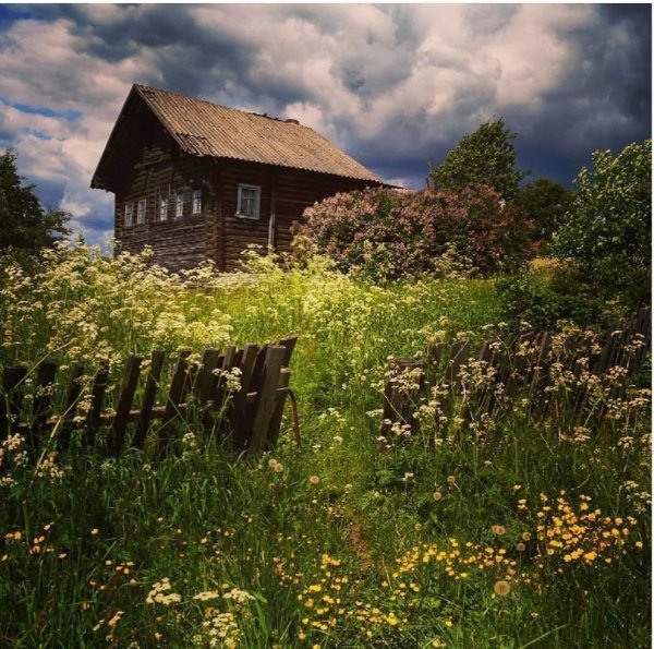 Красивая деревня