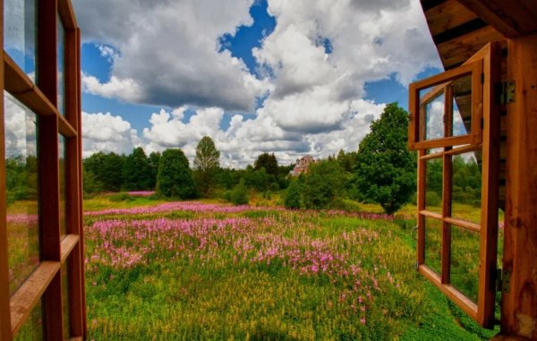 Красивая дача