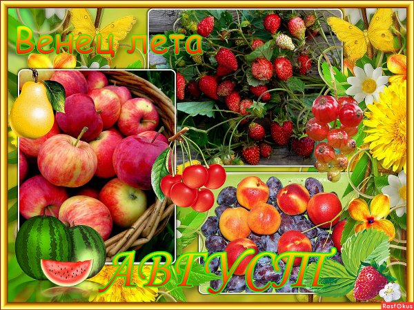 Поздравляем в августе