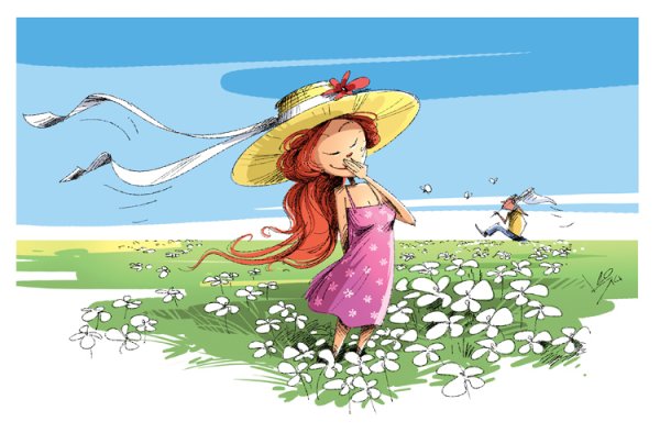 Рисование Божья коровка