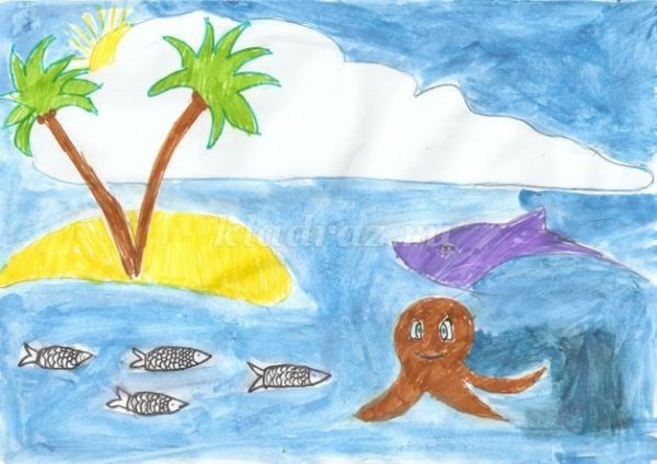 Летние рисунки