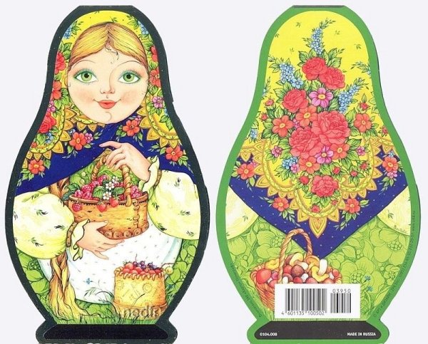 Матрешки времена года