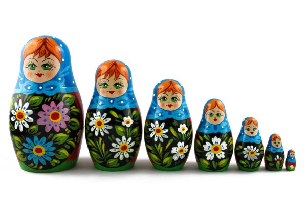 Фабрика матрёшек Матрешка "времена года"5