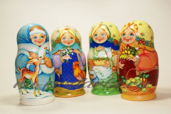 Народная игрушка Матрешка