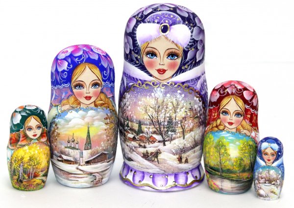 Декоративные матрешки