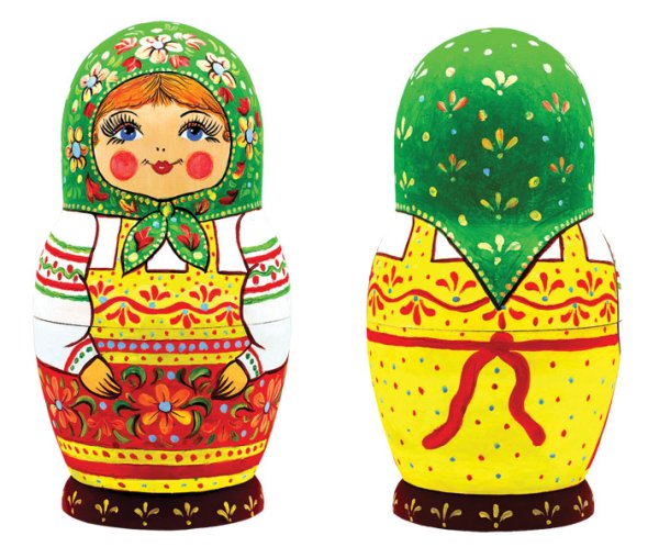 Дидактическая игра матрешки