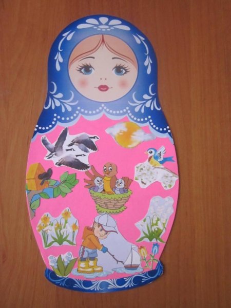 Матрешка рисунок