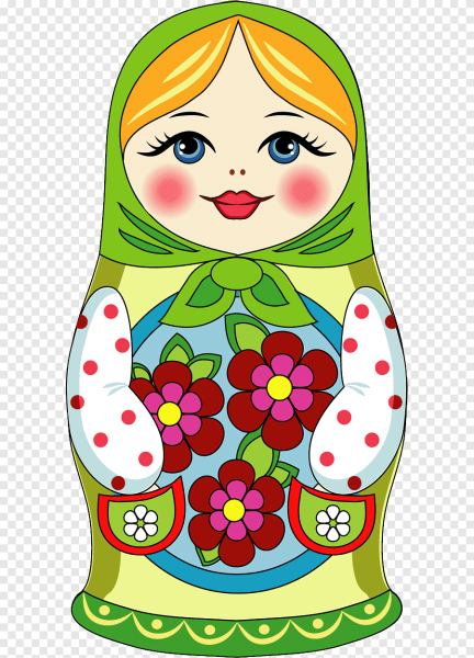 Магнит смола Матрешка 02-34as-f (АКМ), шт