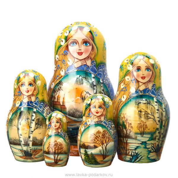 Матрешка роспись Семикаракорский