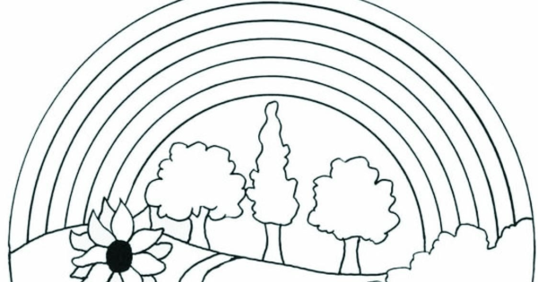 Цветы раскраска для детей