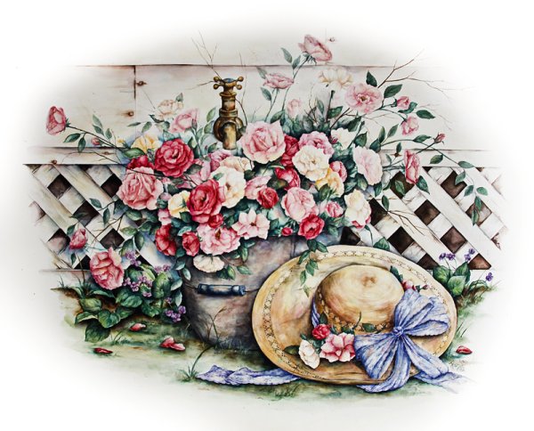 Paula Vaughan вышивка